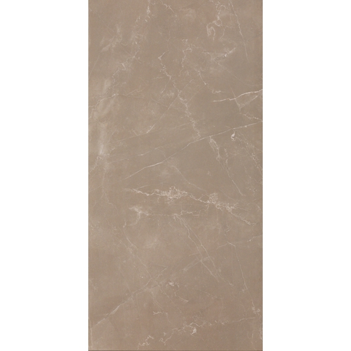 Piastrella elegante in gres porcellanato rettificato naturale effetto marmo colore Pulpis Tortora 29,5x118 cm - Marmoker, Casalgrande Padana