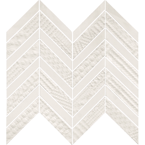 Piastrella in ceramica effetto carta da parati a spina di pesce, Metrochevron  28x32,5 cm - Metrochic, Sant'Agostino