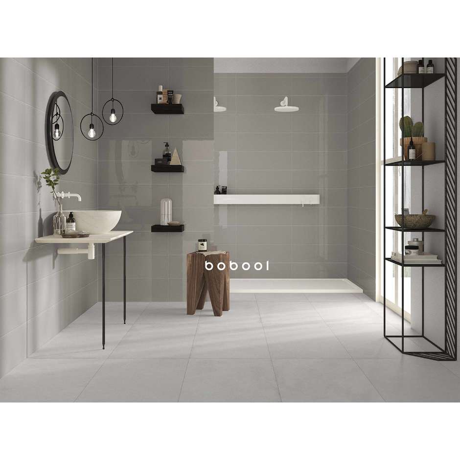 Piastrella in ceramica lucida, Beige Sand, 20x60 cm - Smooth, Dom Ceramiche