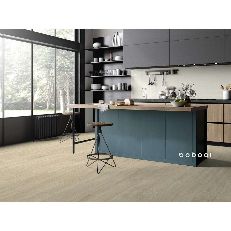 Piastrella in ceramica lucida, Milk 10x60 cm - Smooth, Dom Ceramiche