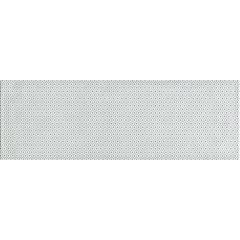 Piastrella inserto da rivestimento con decoro, 20x60 cm, grigio Bijou Cold - Smooth, Dom Ceramiche