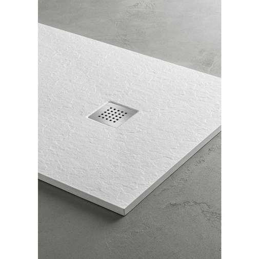 Piatto doccia 70x100 bianco a basso spessore Linear - IBRA