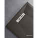 Piatto doccia a basso spessore effetto ardesia colore marrone scuro misure 70x90 cm altezza 3 cm - Trendy Line, Arblu