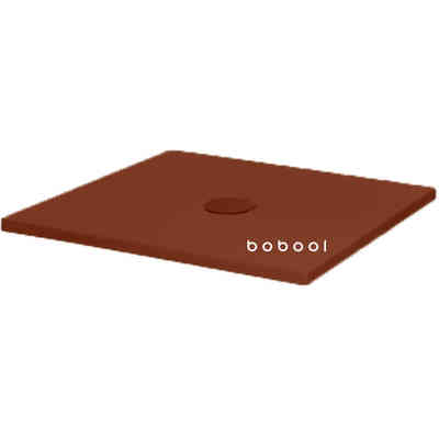 Piatto doccia in ceramica opaca antibatterico Rame 90x90x3h cm - Uniko, Azzurra Ceramica
