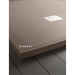 Piatto doccia in resina effetto pietra, beige Corda, 90x160x3 cm - Trendy, Arblu