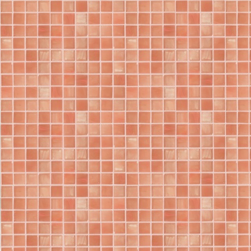 Pink glass mosaic, tesserae 1.5x1.5 cm, OP 15.37 - Opera, Bisazza