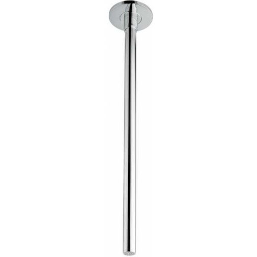 Pipe shower head, rain effect with ceiling attachment, h60, 2.8 diameter - Vertical jet, Bossini