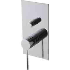Placca esterna per miscelatore doccia con deviatore 2 vie UP+ Rubinetterie Treemme