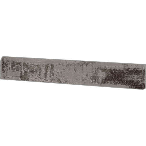 Plinthe effet bois en grès cérame Carbon 7,3x60 cm - Colorart, Ceramica Sant'Agostino