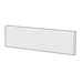 Plinthe effet béton rasé i couleur grès cérame moderne blanc 9x75,5 cm - Ciment, Casalgrande Padana