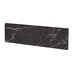 Plinthe élégante effet marbre en grès cérame brillant Creta Black 9x59 cm - Marmoker, Casalgrande Padana