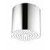 Pomme de douche de plafond cylindrique moderne diamètre 20 cm - Oki inox, Bossini