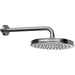 Pommeau de douche chrome old england Diam 21 cm, avec bras mural 35 cm - Liberty Gom, Bossini