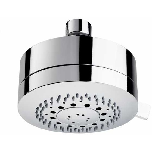 Pommeau de douche chromé 3 jets diamètre 10 cm, raccordement universel - Kira, Bossini