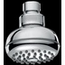 Pommeau de douche diamètre 6,8 avec anti-calcaire, raccord universel - Caoutchouc, Bossini