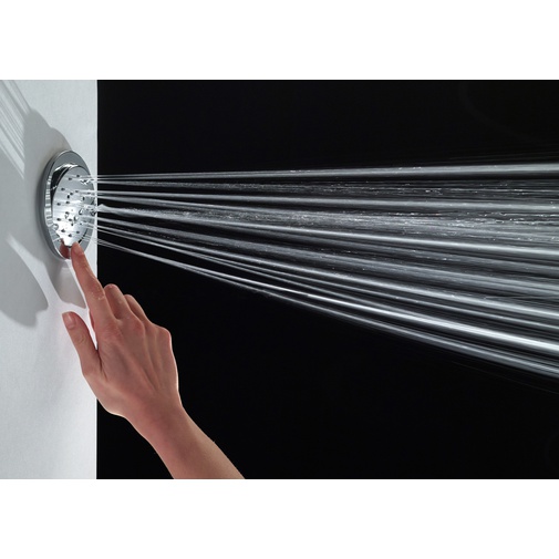 Pommeau de douche latéral orientable à encastrer diam.10 cm - Tondo Reg, Bossini