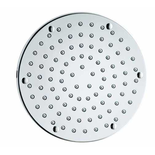 Pommeau de douche rond 20 cm, aux lignes modernes, chrome, raccordement universel - Oki, Bossini