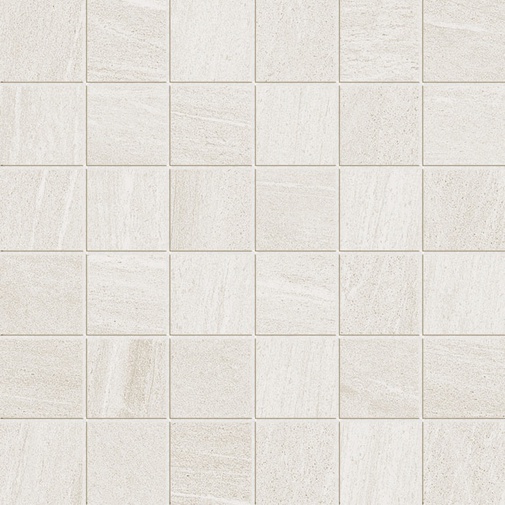 Porcelain stoneware mosaic, White, 29,6x29,6 cm - Comfort S, Dom Ceramiche