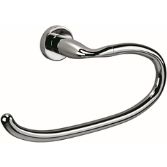 Porte-serviettes anneau en laiton chromé - Basic, Colombo Design