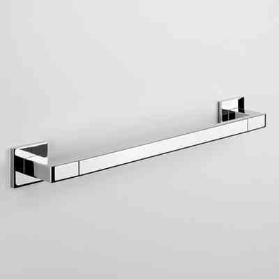 Porte-serviettes mural style carré chromé 69,5 cm - Basic Q, Colombo Design