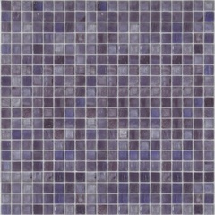 Purple glass mosaic, 1.5x1.5 cm tiles, with installation kit OP 15.08 - Opera, Bisazza