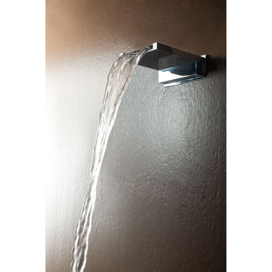 Quadratischer Schwallauslauf für Badewanne und Dusche - Bossini