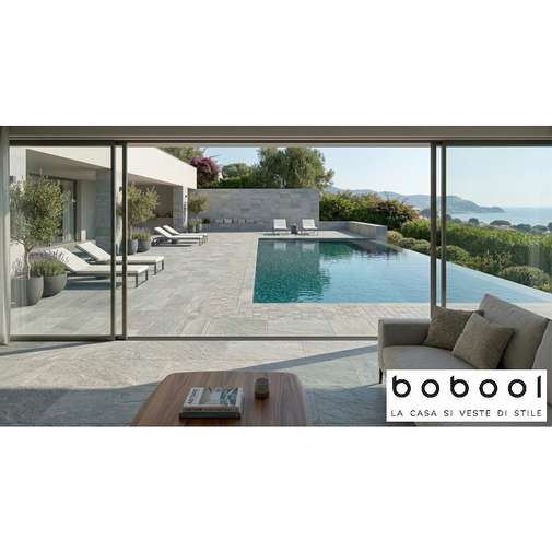 Quarzite Grigio Out 21x42 - Mattonella da esterno - Cotto Petrus