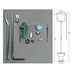 R01 external flush valve complete for LO902 high cistern - Simas Londra series
