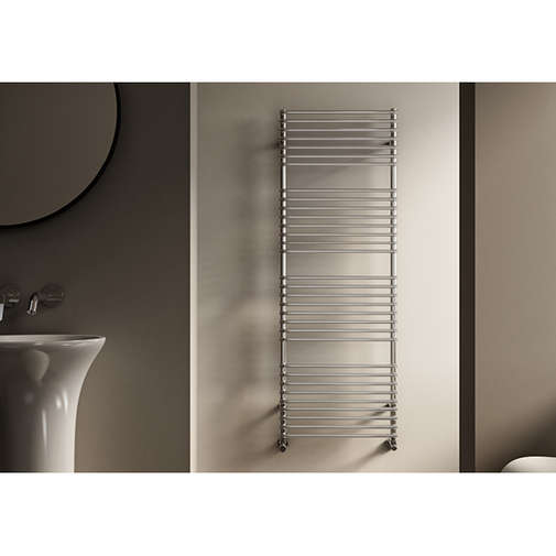 Radiateur en acier inoxydable poli 500x1512 - Leila, Cordivari