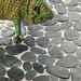 Real river stone mosaic for floors and walls, dark black 30x30 cm - Rubicone Formella Boxer