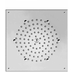 Recessed ceiling shower head, square 26x26 cm - Cube, Bossini
