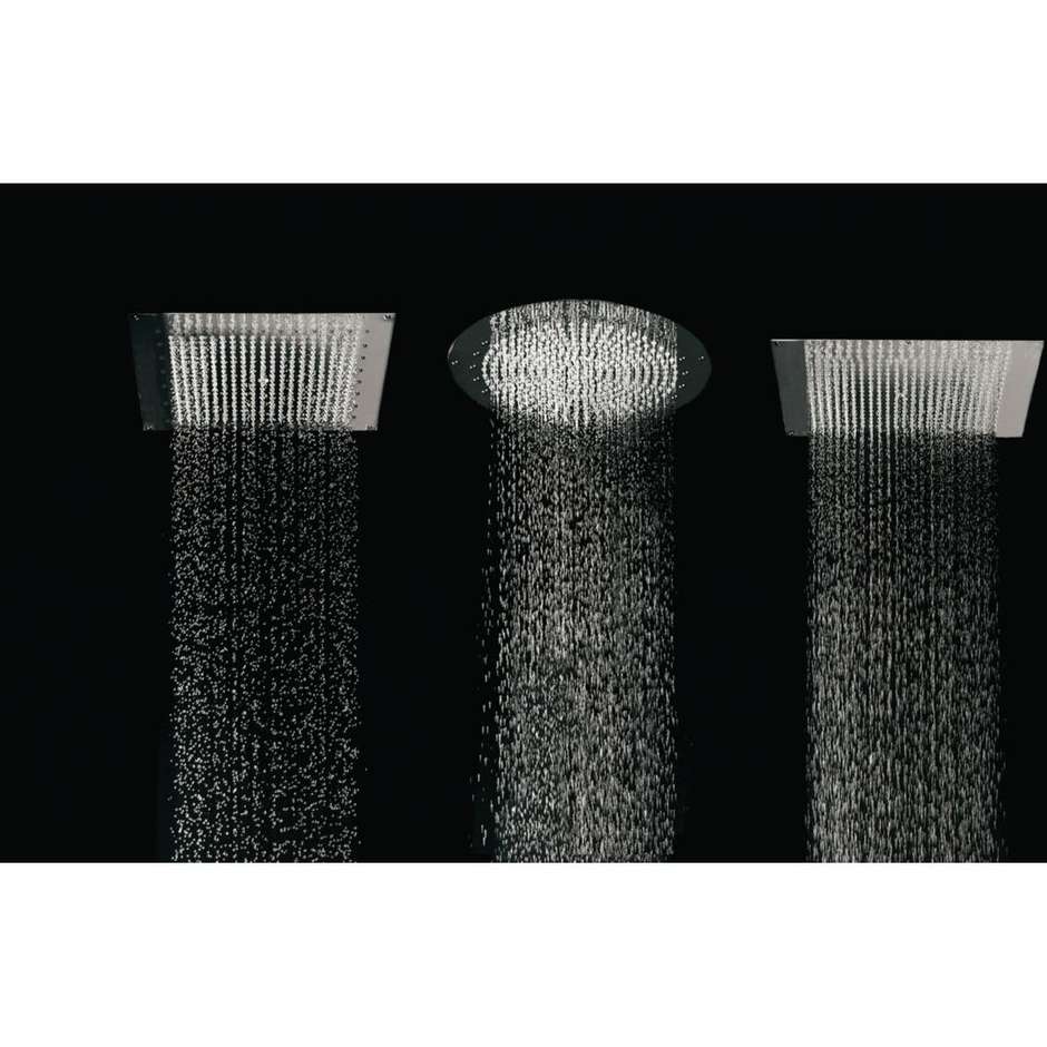 Recessed ceiling shower head with a refined design, round diameter 37 cm - Paris, Bossini