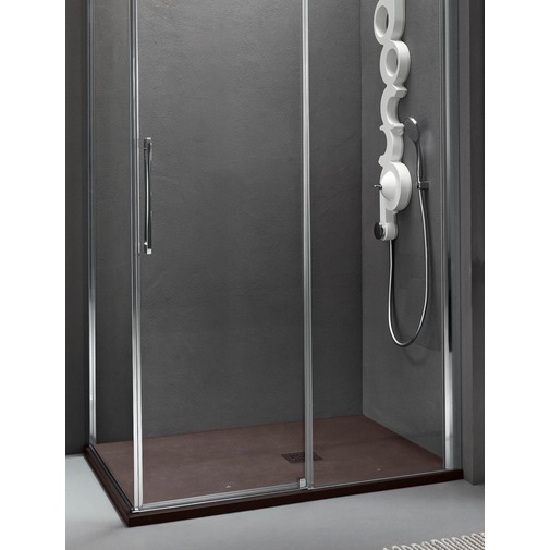 Receveur de douche couleur volcan faible épaisseur 100x90x3 cm - Trendy, Arblù