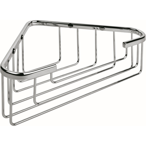 Receveur de douche d'angle en laiton chromé - Basic, Colombo Design