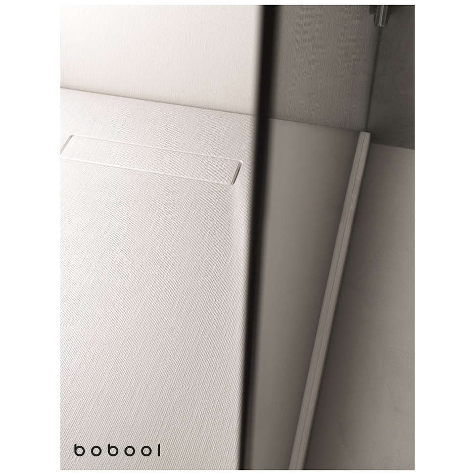 Receveur de douche en résine 80x140 h3 - Juta Arblu couleur Blanc