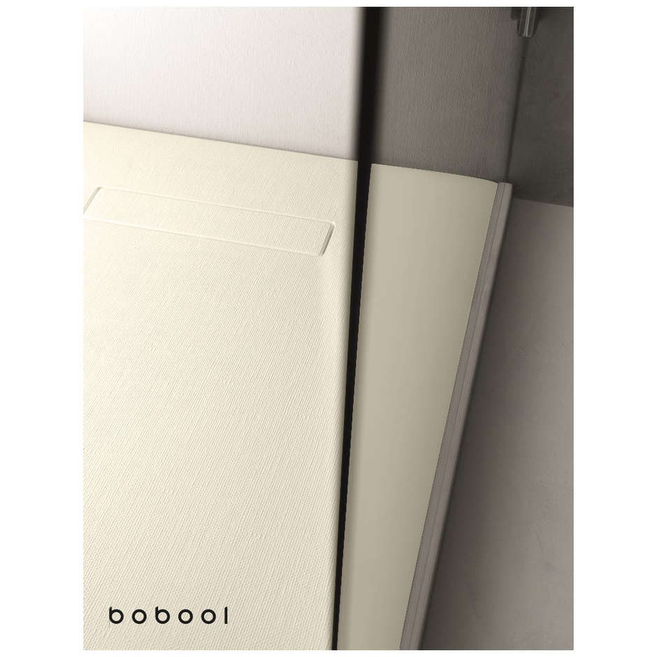 Receveur de douche en résine 80x140 h3 - Juta Arblu couleur Ivoire