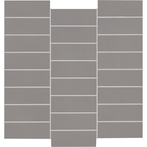 Rechteckmosaik Manhattan, Anthrazit, 33,3x33,3 cm - Comfort G, Dom Ceramiche