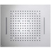 Rectangular built-in ceiling shower head 57x47 cm, green led lights, four jets - Dream 4 Sprays, Bossini