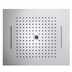 Rectangular built-in ceiling shower head, rain jet, waterfall jet, comb jet and Kneipp jet 57x47 cm - Dream/4, Bossini