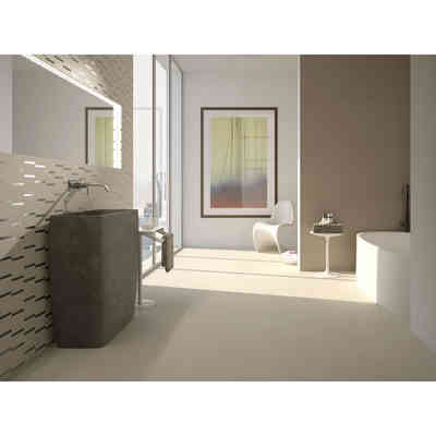 Rectified porcelain stoneware Avorio Light Ivory 30x60x0.9 cm - Architecture, Casalgrande