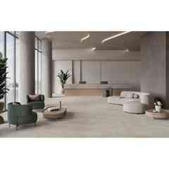 Rectified stone-effect porcelain stoneware, Queen Stone Sabbia, 60x60 cm Cotto Petrus
