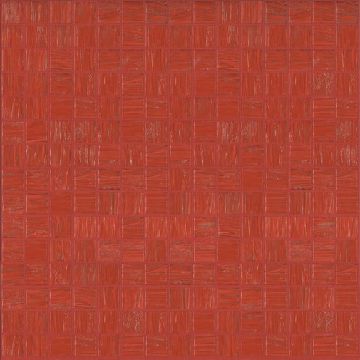 Red glass mosaic 20.31 - Enamel, Bisazza