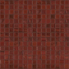 Red glass mosaic 20.74 with installation kit - Smalto, Bisazza