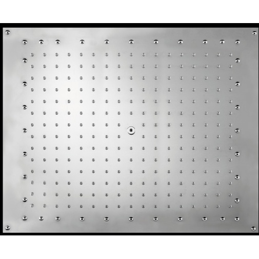 Refined design recessed ceiling shower head, 47x57 cm - Paris, Bossini