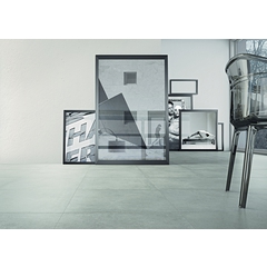 Rektifiziertes Feinsteinzeug in grauer Betonoptik 30x60cm Dicke 9 mm - Cemento Rasato, Casalgrande Padana