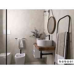 Rektifiziertes Feinsteinzeug in Steinoptik, Queen Stone Avorio 60x60 cm Cotto Petrus 8 mm dick R10