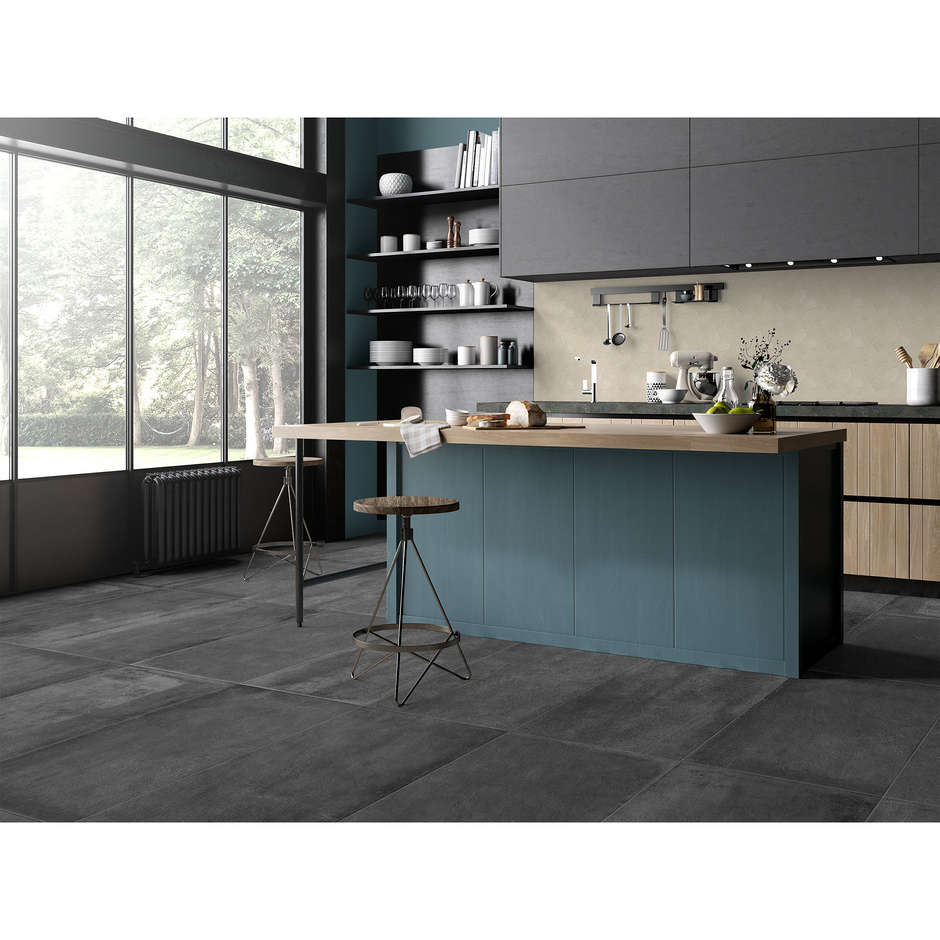 Resin effect porcelain stoneware, 24,7x28,5 cm, Mosaic Turtle Beige - Comfort R, Dom Ceramiche