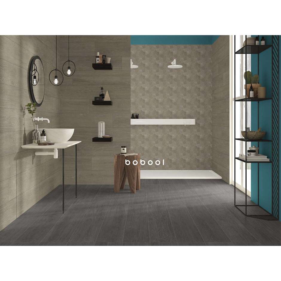 Resin effect porcelain stoneware, 24,7x28,5 cm, sand, Mosaic Turtle Sand - Comfort R, Dom Ceramiche