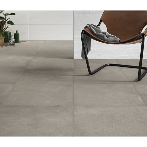 Resin-effect porcelain stoneware, 59.5x59.5 cm Ash - Comfort R, Dom Ceramiche