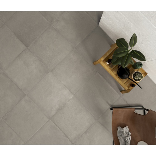 Resin-effect porcelain stoneware, 59.5x59.5 cm Ash - Comfort R, Dom Ceramiche